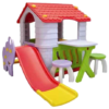 Labeille Dream House With Slide